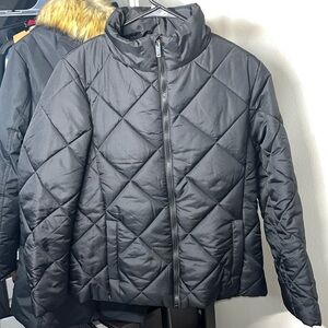NY&C Women’s puffer coat black